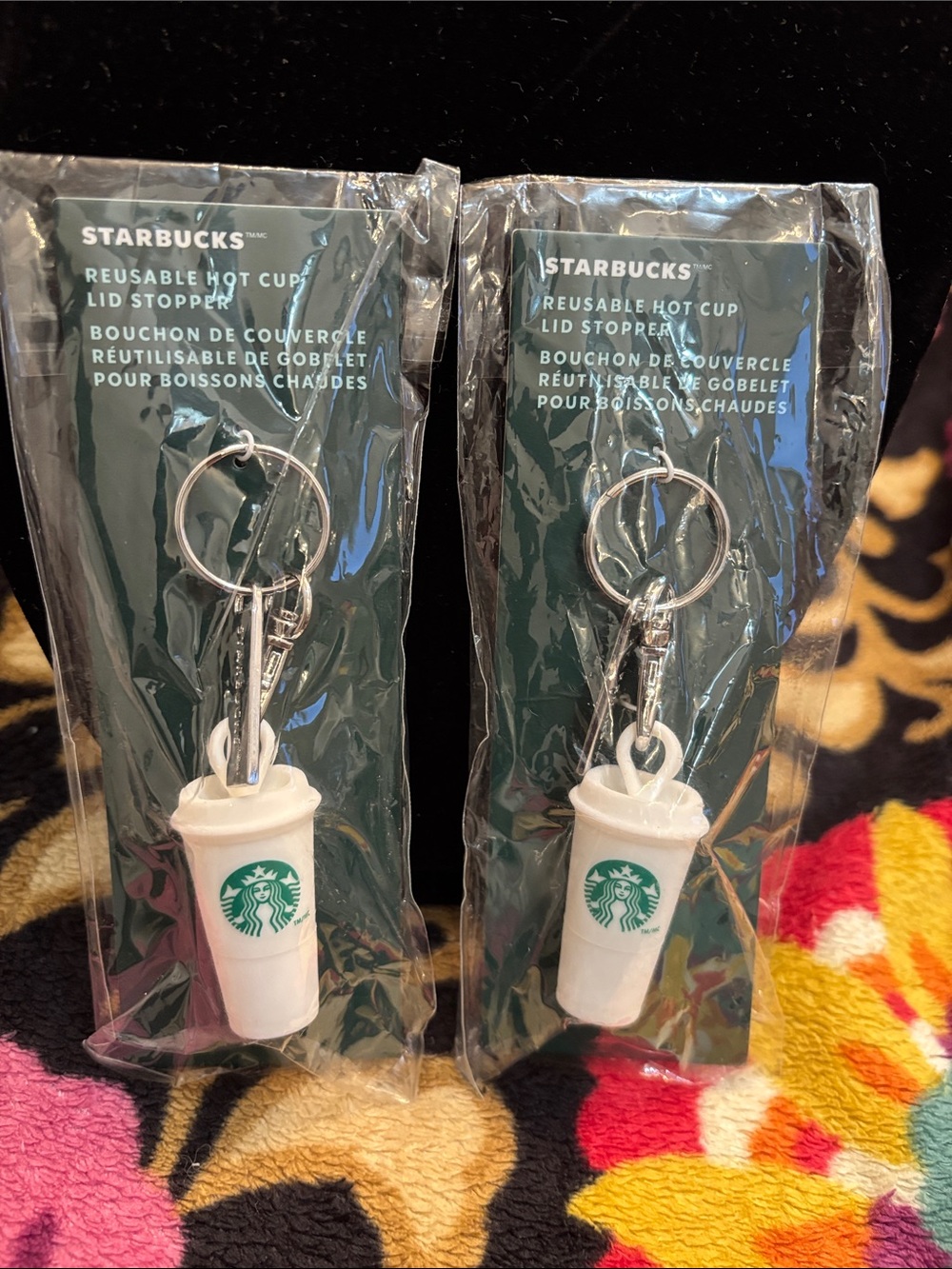 New Starbucks Reusable hot cup lid stopper $12 each